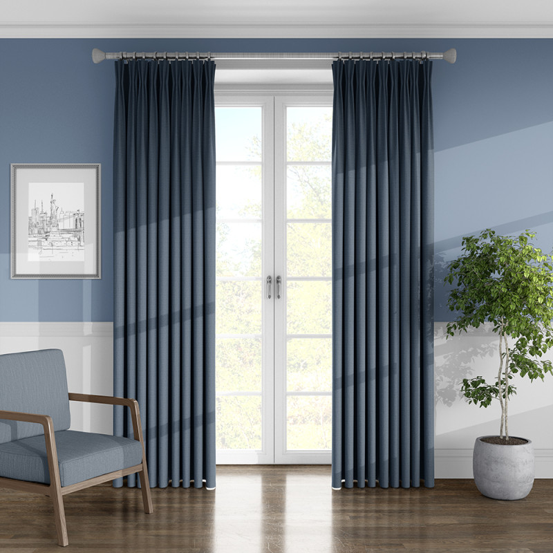 Taylor Indigo Curtain