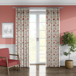 Luna Cherry Curtain