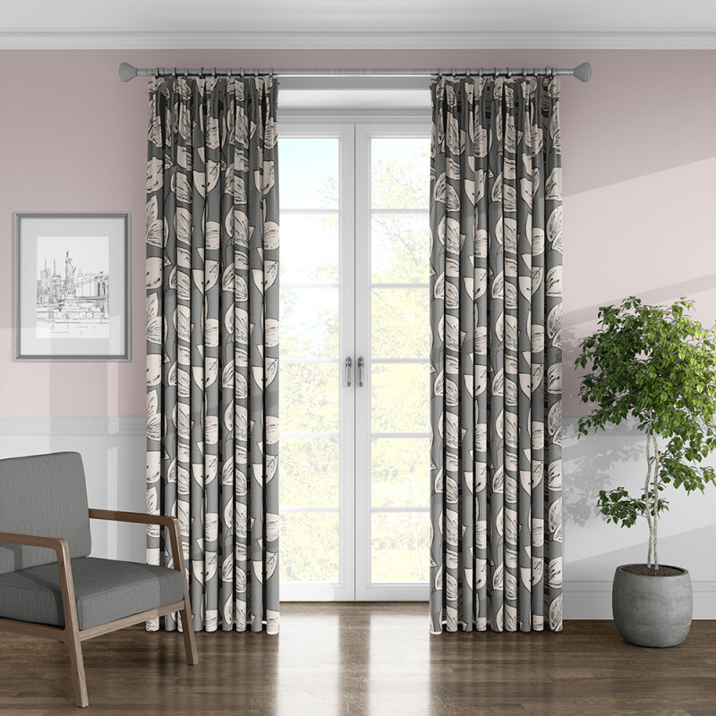 Ava Coal Curtain