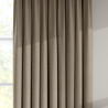 Fina Faux Silk Linen Curtain