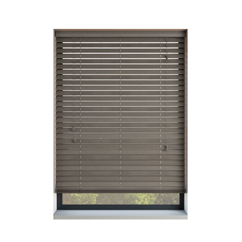 Dusk Grey 50mm Wooden Blinds