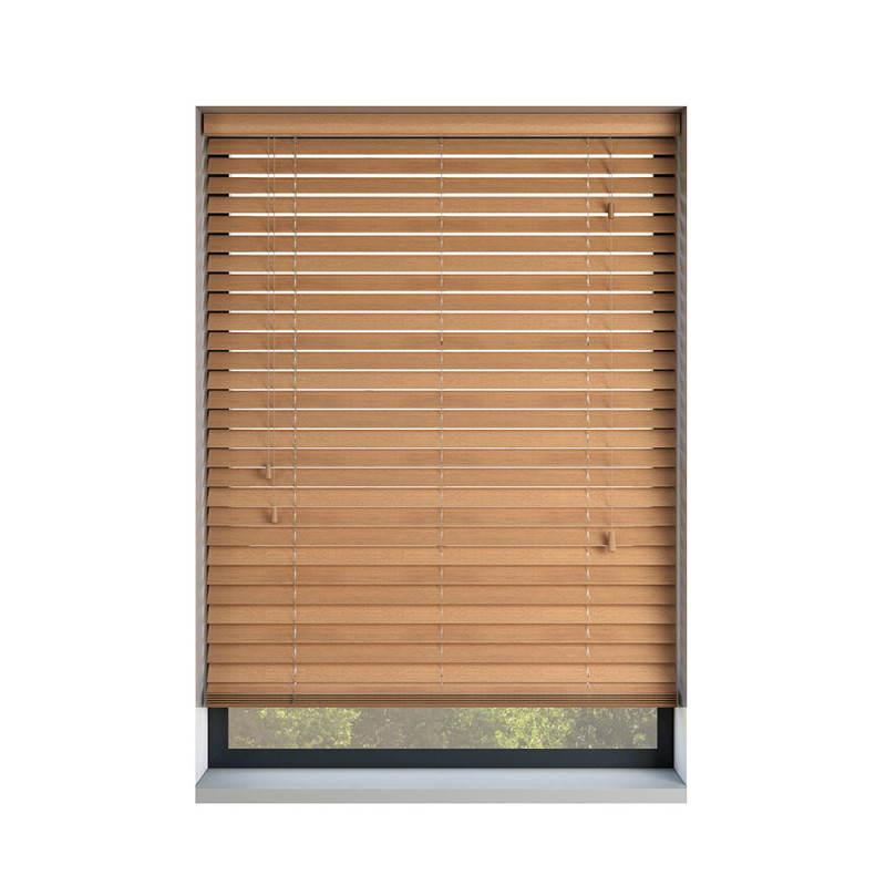 Natural Oak 50mm Wooden Blinds