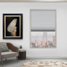 Orion Dove Blackout Honeycomb Blinds