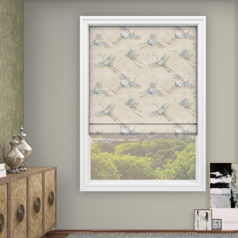 Akira Linen Roman Blind