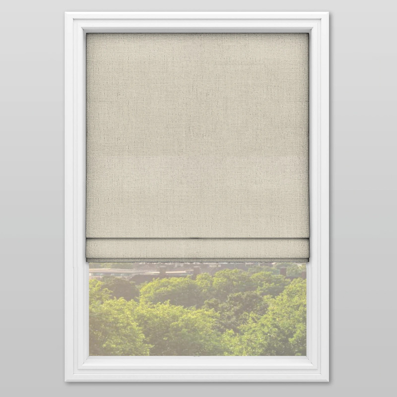 Audrey Linen Roman Blind