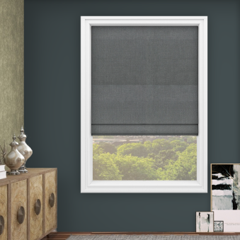 Audrey Noir Roman Blind