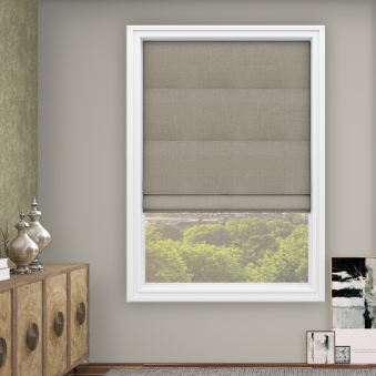 Audrey Otter Roman Blind