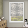 Ava Coal Roman Blind