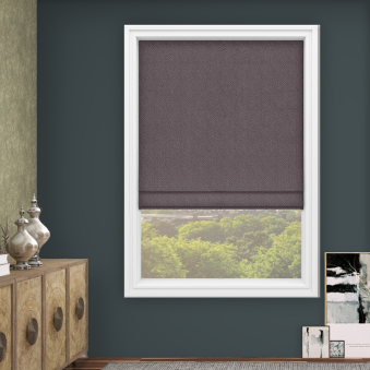 Bain Thistle Roman Blind