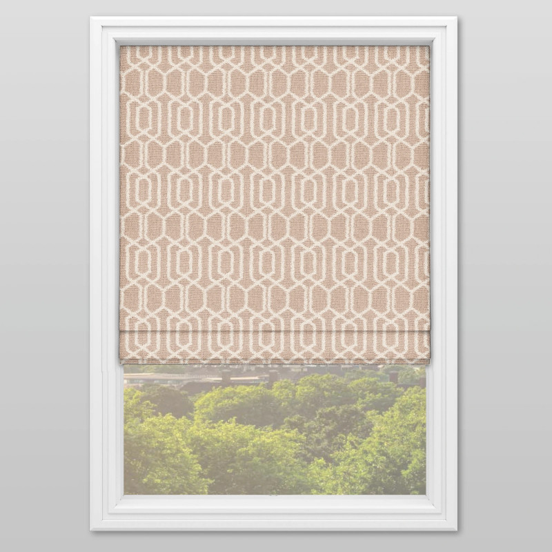 Barnett Blush Roman Blind