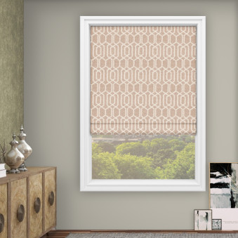 Barnett Blush Roman Blind