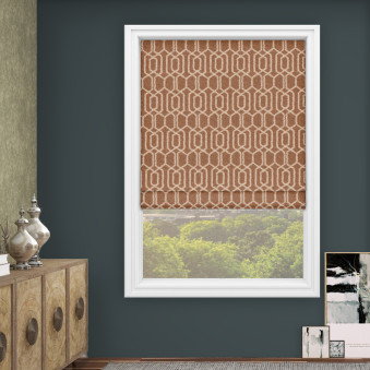 Barnett Terracotta Roman Blind