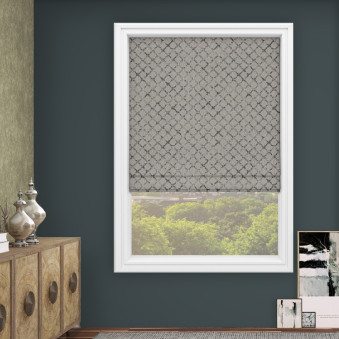 Bella Graphite Roman Blind