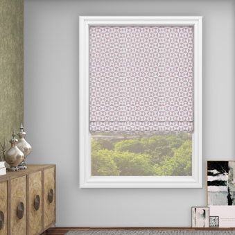 Cai Fuchsia Roman Blind