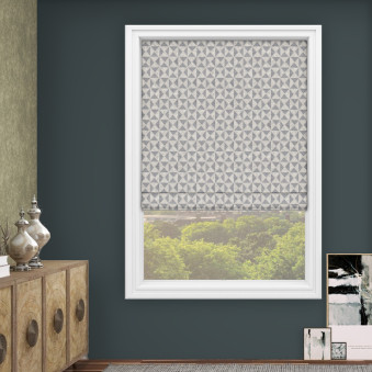 Cai Indigo Roman Blind