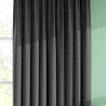 Finesse Slate Curtain