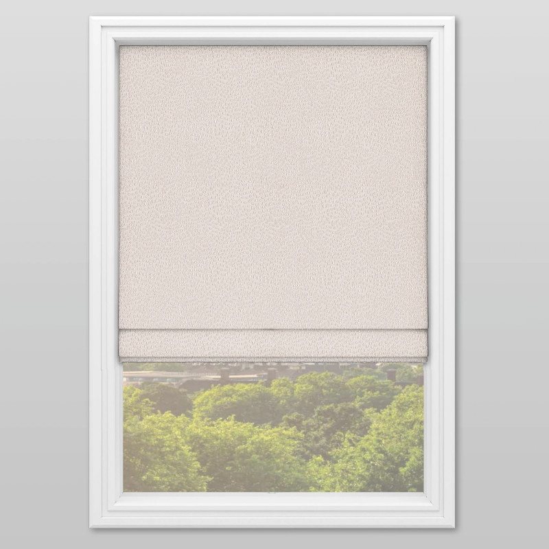 Carnaby Ivory Roman Blind