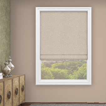 Carnaby Taupe Roman Blind