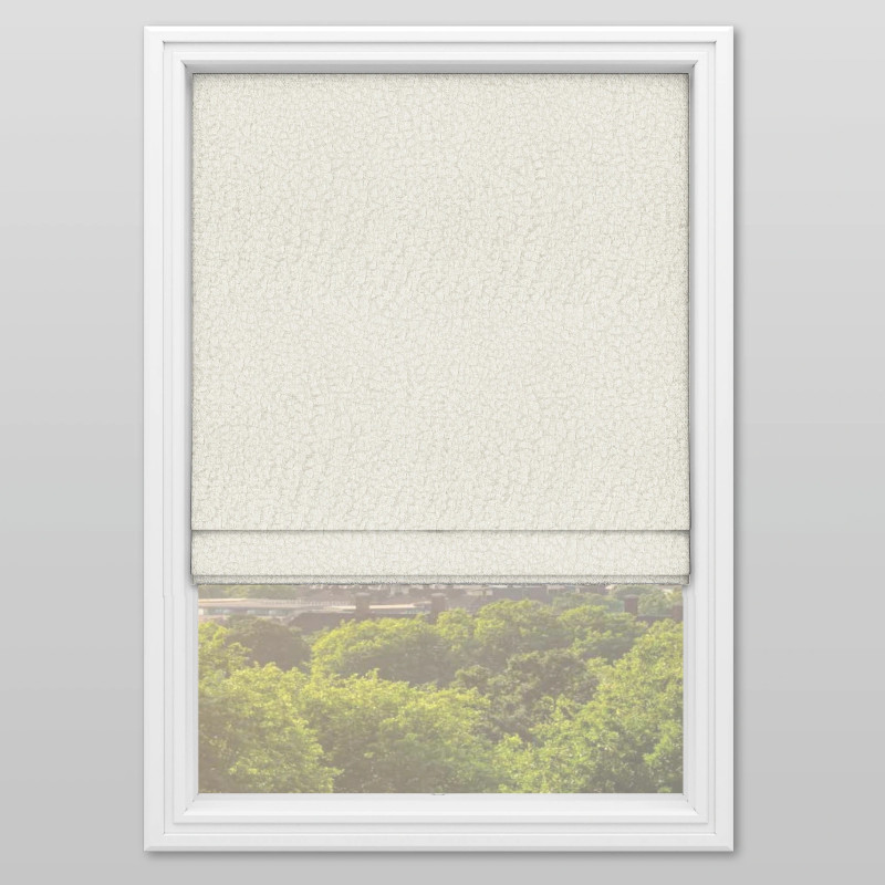 Cecil Ivory Roman Blind