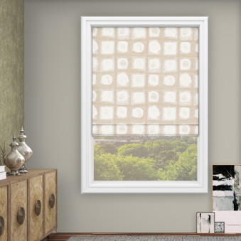 Collins Oyster Roman Blind