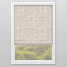 Collins Pewter Roman Blind