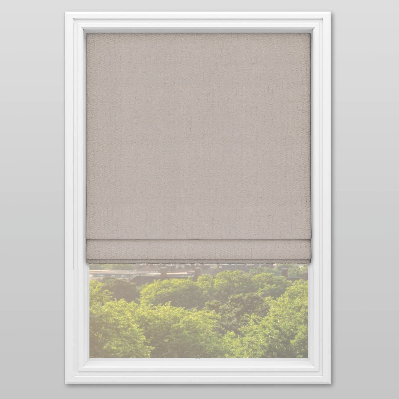 Fina Pewter Roman Blind