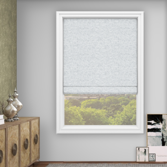 Galaxy Silver Roman Blind