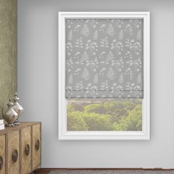 Humphrey Pewter Roman Blind