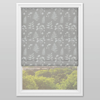 Humphrey Pewter Roman Blind