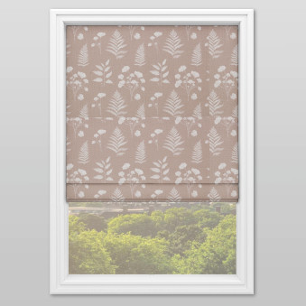 Humphrey Rose Gold Roman Blind