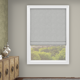 Irwin Silver Roman Blind