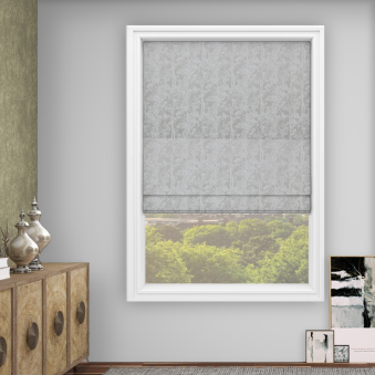 Isabetta Pewter Roman Blind