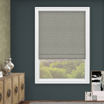 Ismay Fog Roman Blind