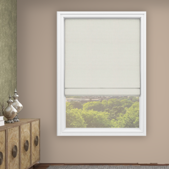 Ismay Frost Roman Blind