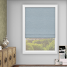 Ismay Powder Blue Roman Blind