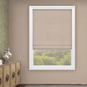 Ismay Praline Roman Blind