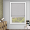 Ismay Silver Roman Blind