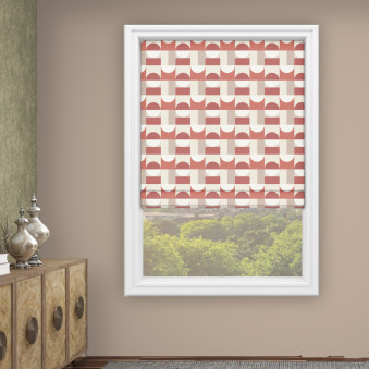 Malton Scarlet Roman Blind