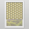 Oval Flower Seagrass Roman Blind