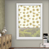 Dandelion Mobile Sunflower Yellow Roman Blind