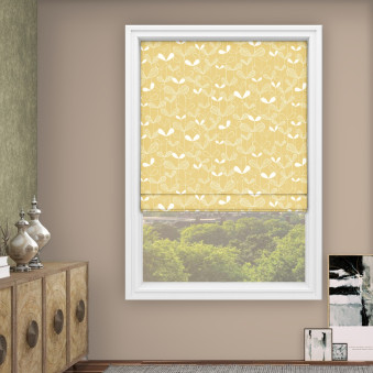 Saplings Sunflower Roman Blind