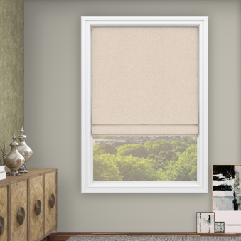 Kilburn Champagne Roman Blind