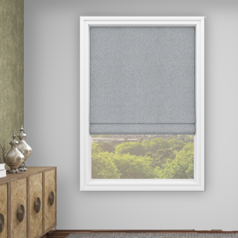 Kilburn Graphite Roman Blind