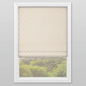 Leno Champagne Roman Blind