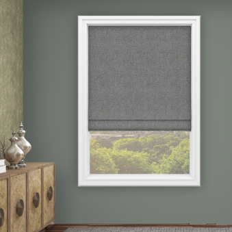 Linoso Ash Roman Blind