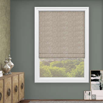 Loxford Taupe Roman Blind