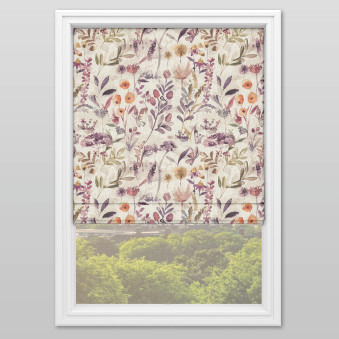 Windsor Berry Roman Blind