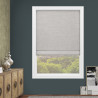 Millennium Silver Roman Blind