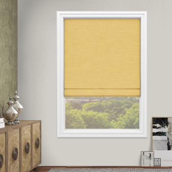 Millennium Buttercup Roman Blind