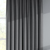 Audrey Charcoal Curtain